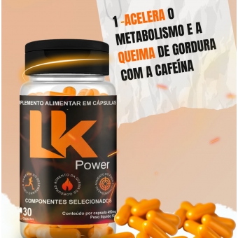 LK Power Fracionado - 15 cápsulas